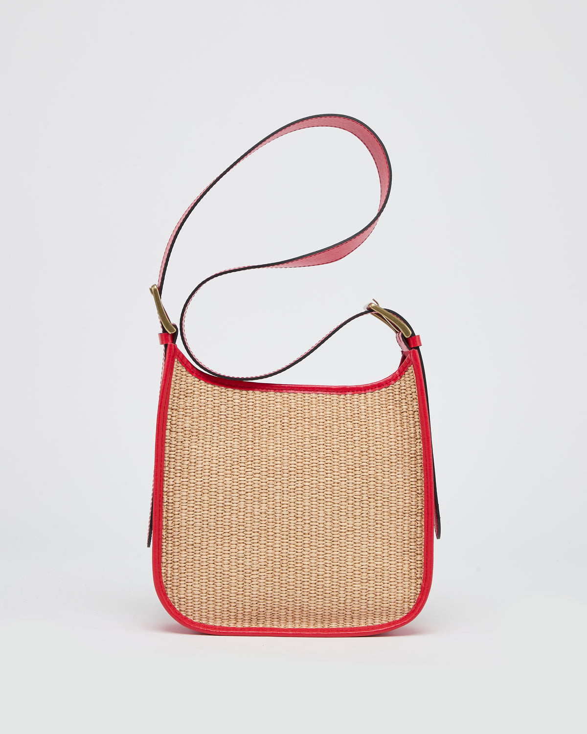 Odette raphia rouge
