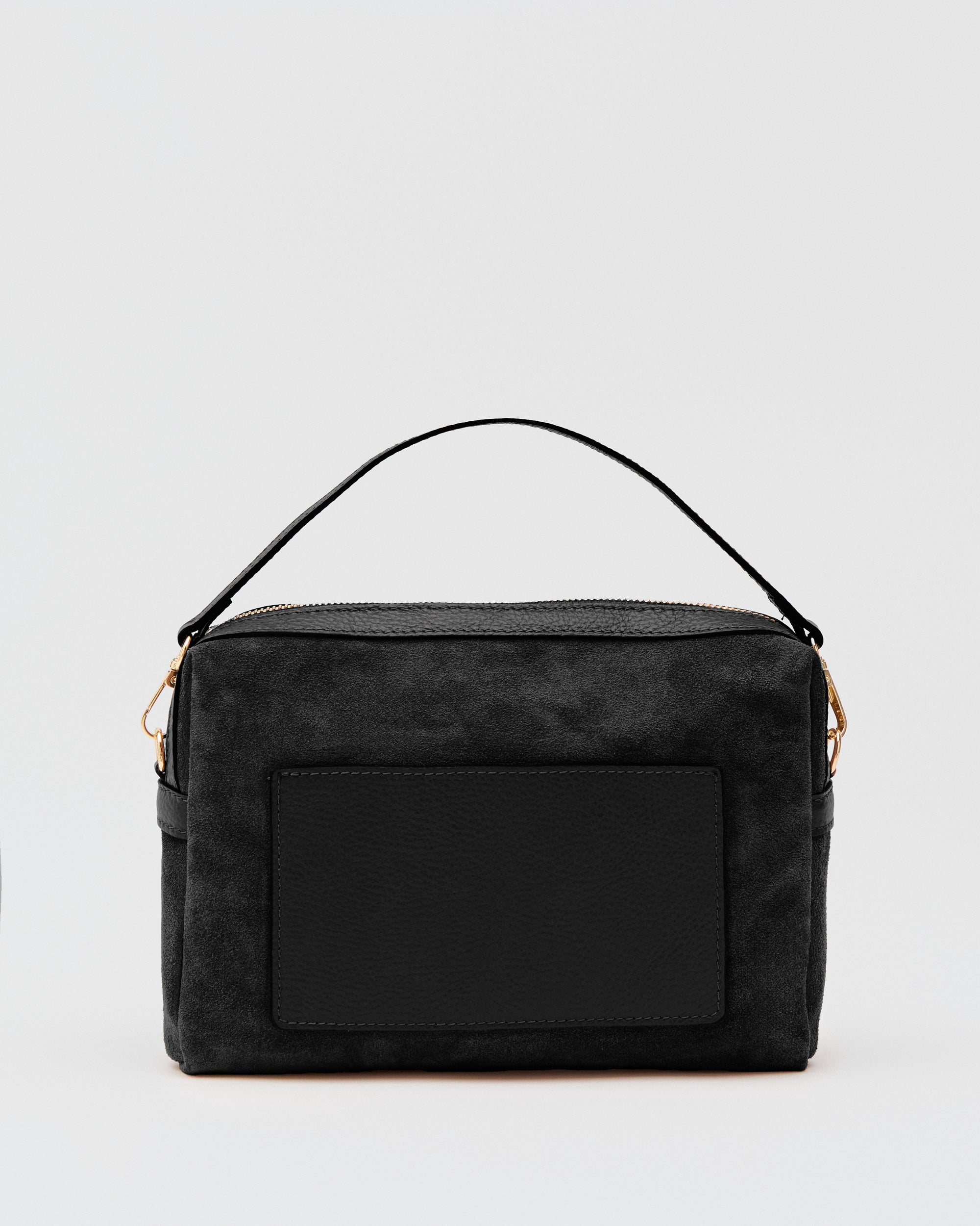 Virginie maxi suede nero