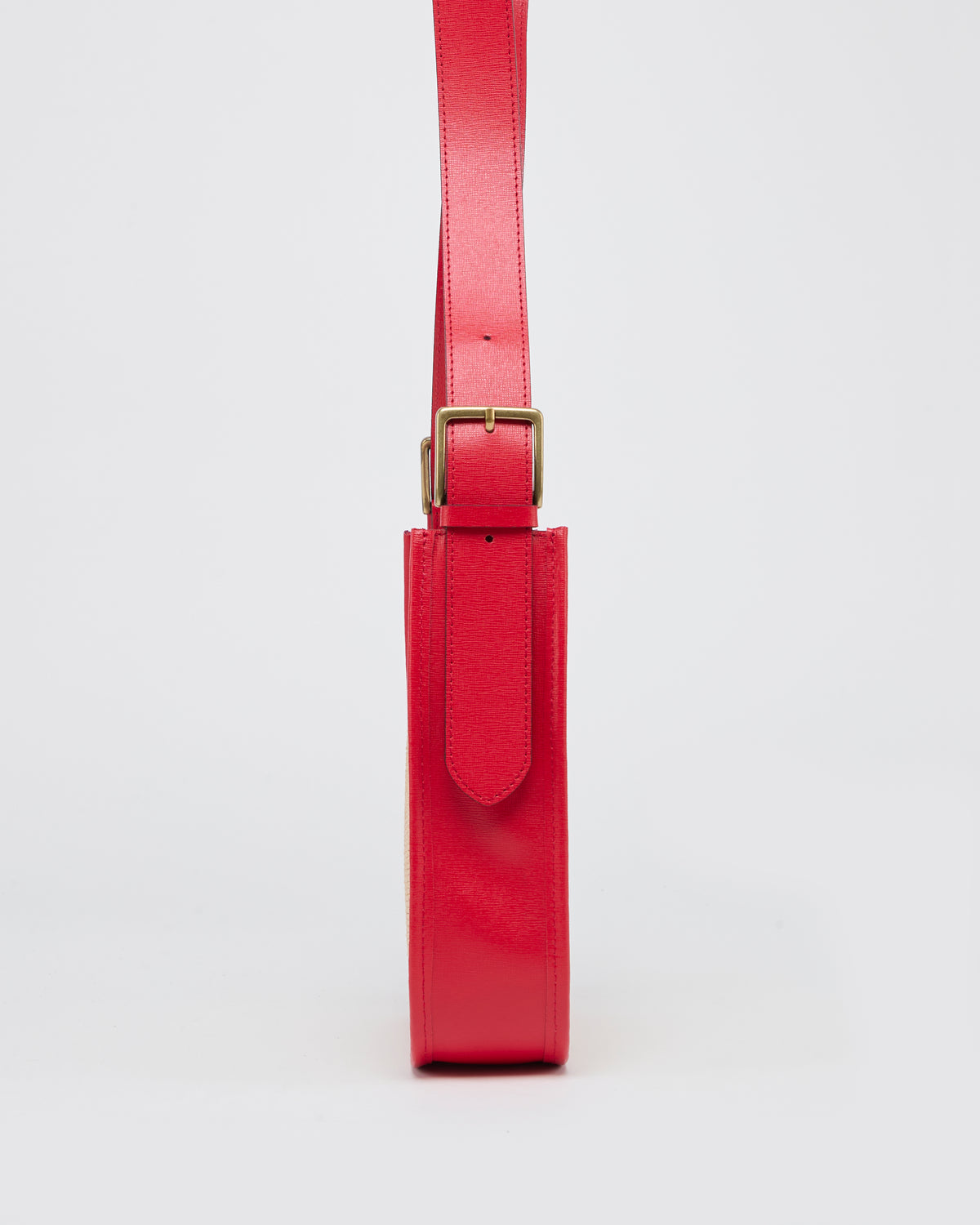 Odette raphia rouge