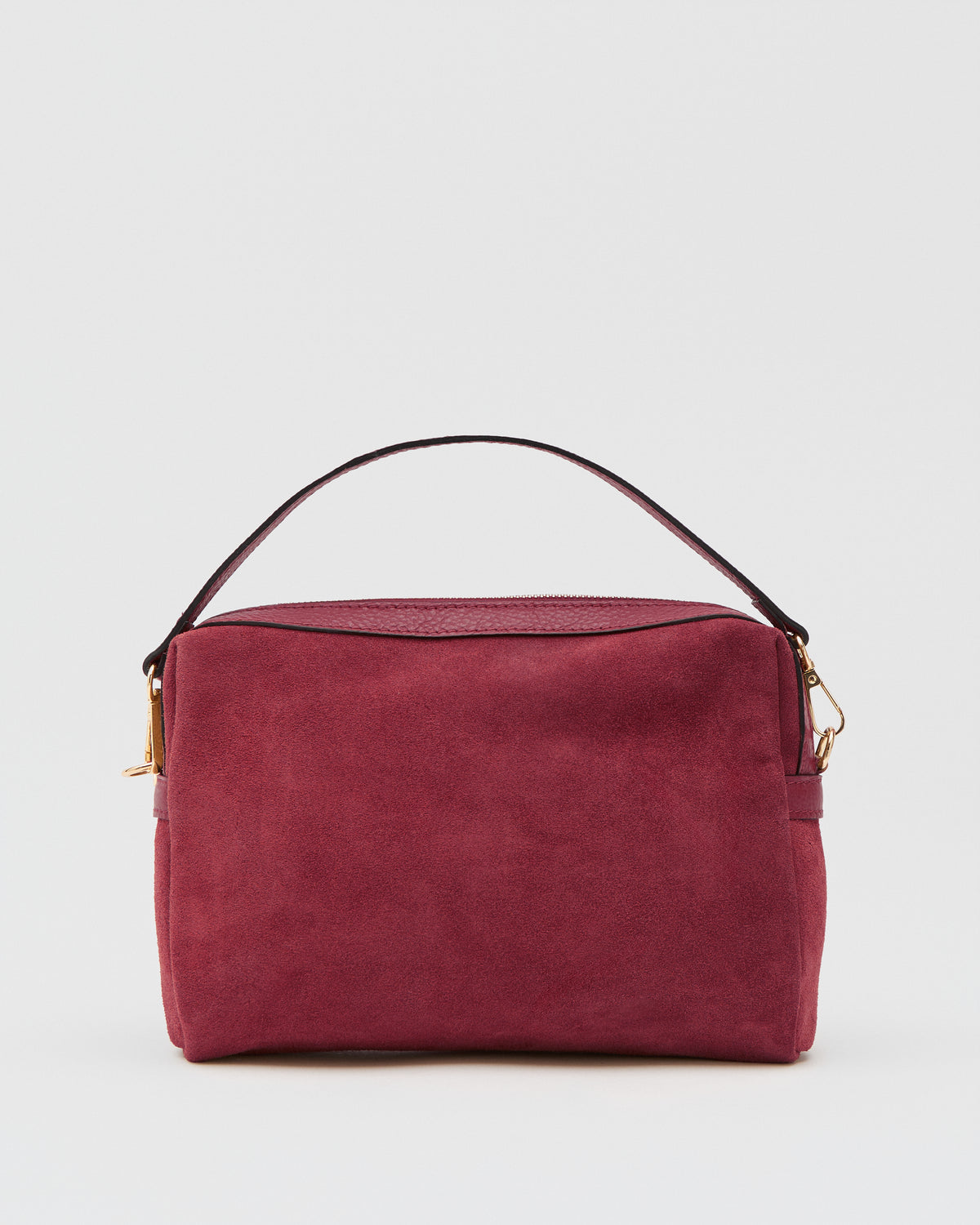 Virginie maxi suede burgundy