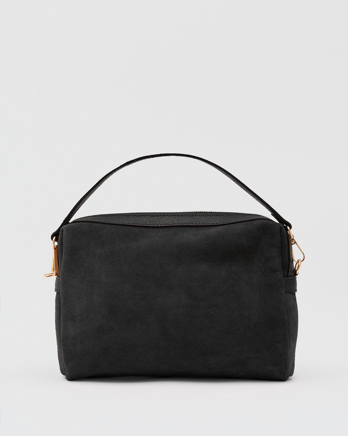 Virginie maxi suede nero