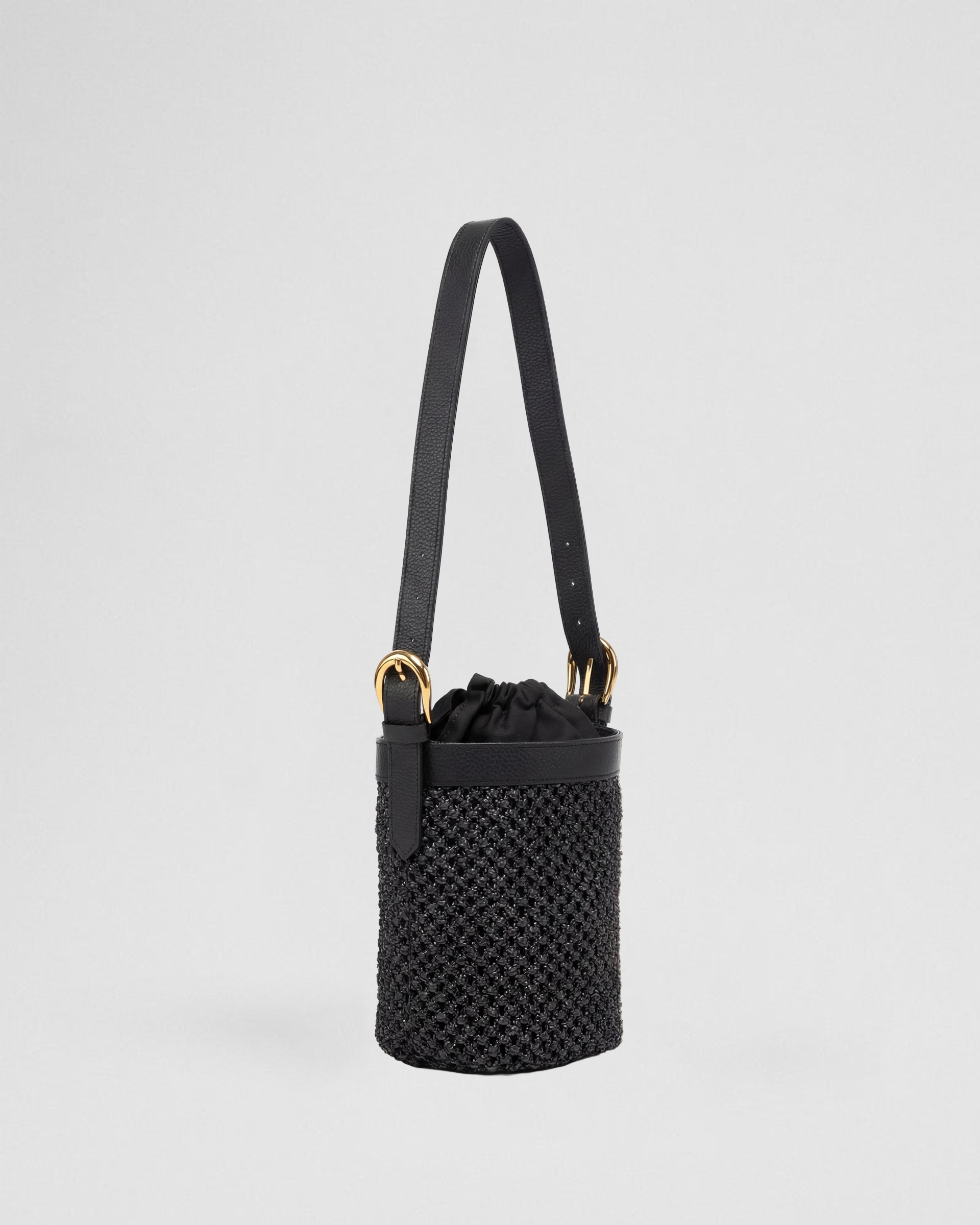 Huguette raphia noir