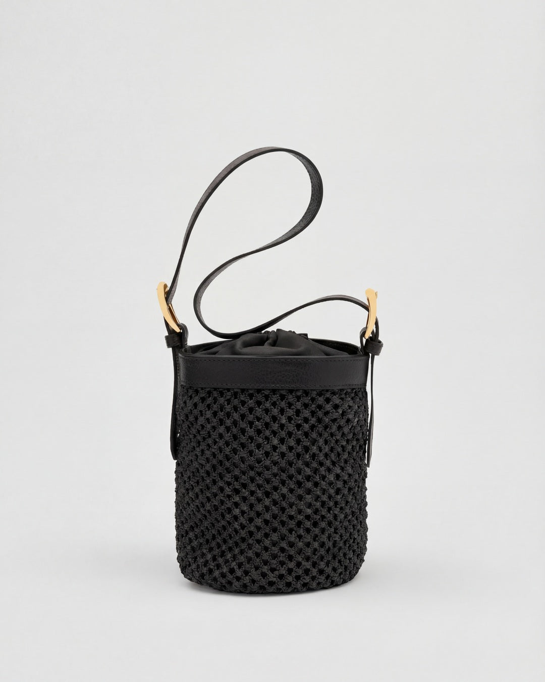 Huguette raphia noir