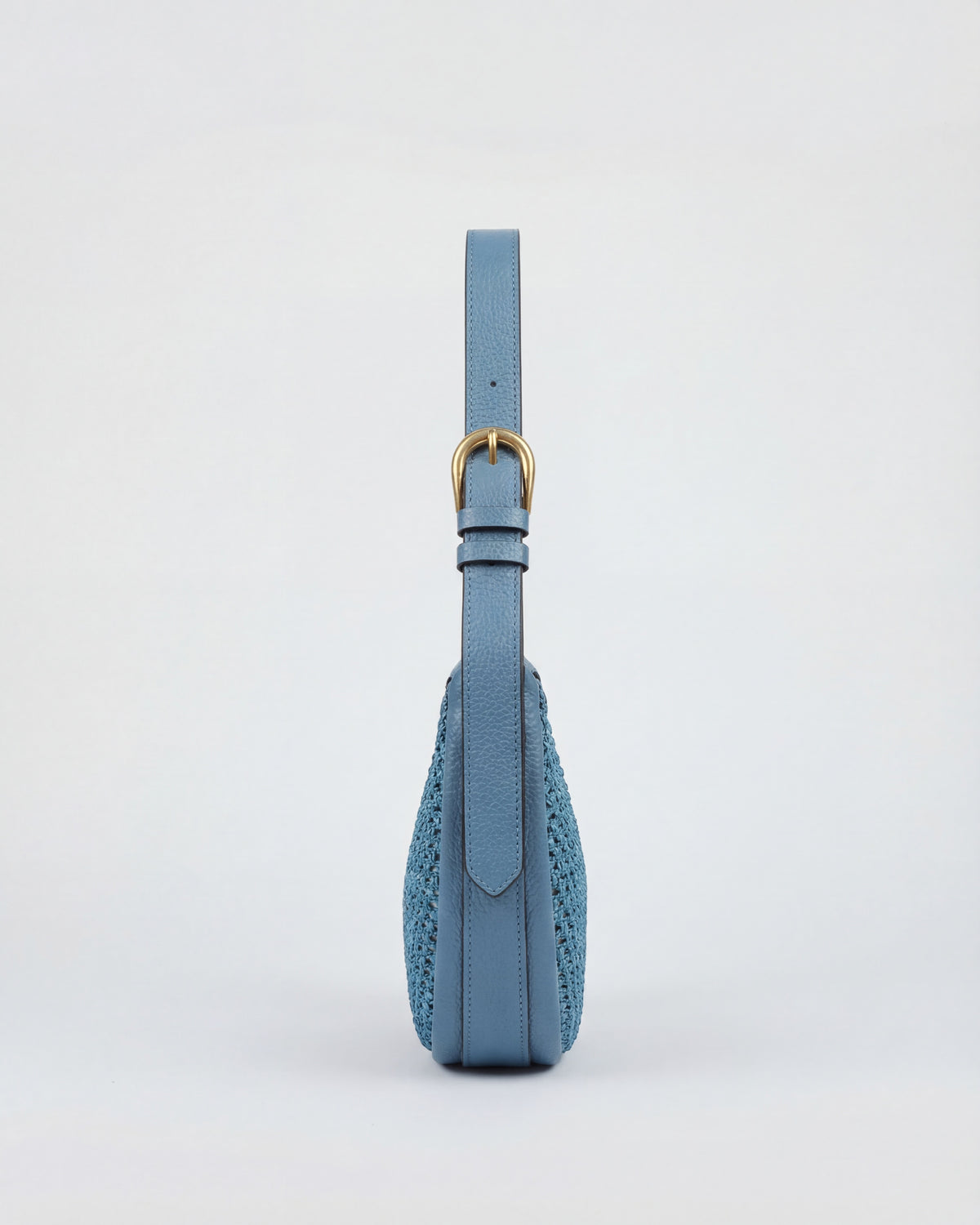 Lou rafia azzurro