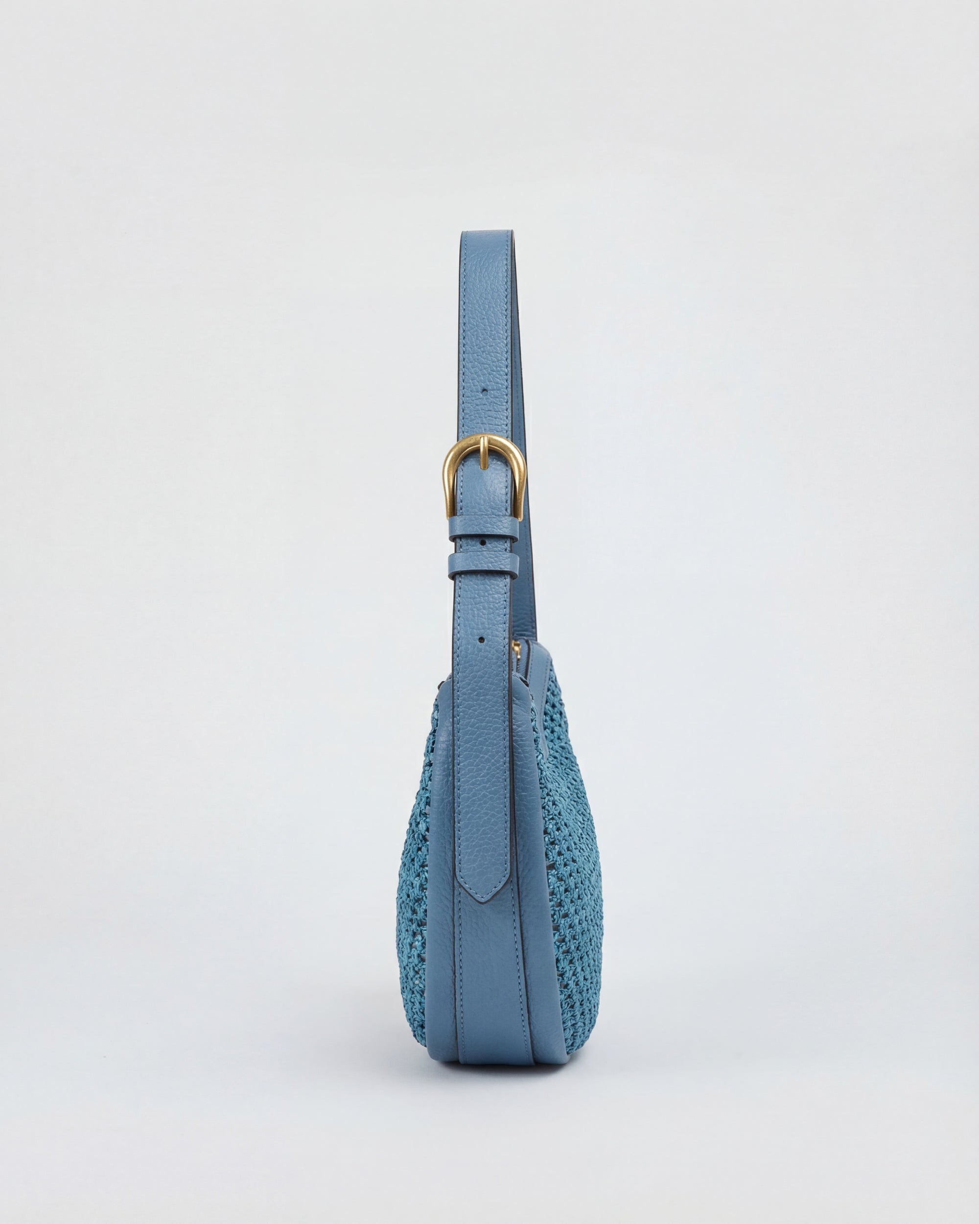 Lou rafia azzurro
