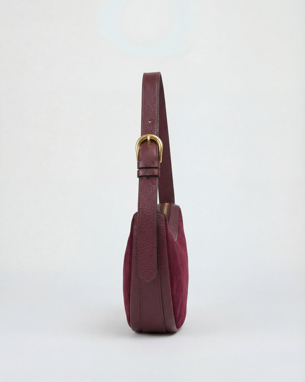 Lou en daim bordeaux