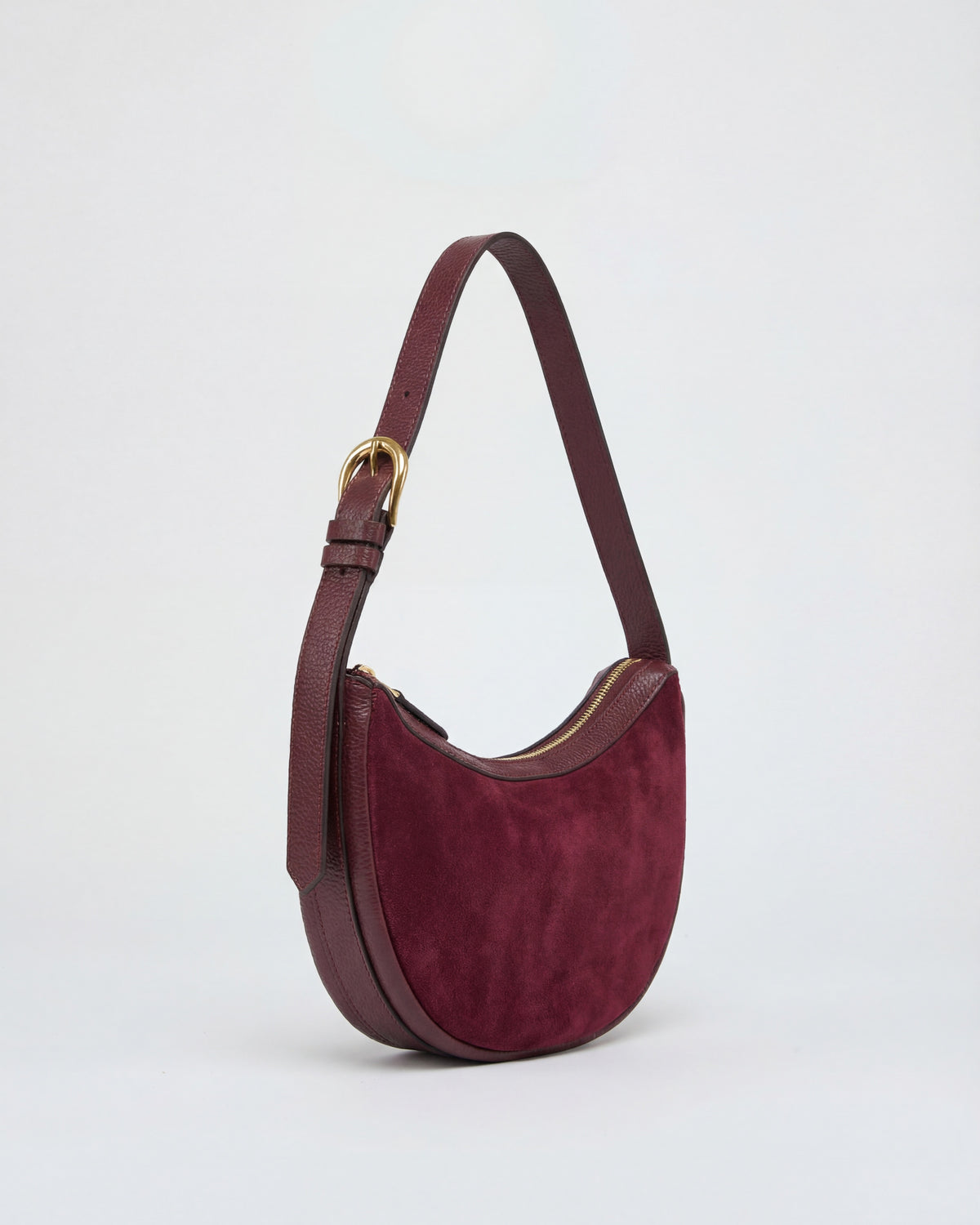 Lou en daim bordeaux