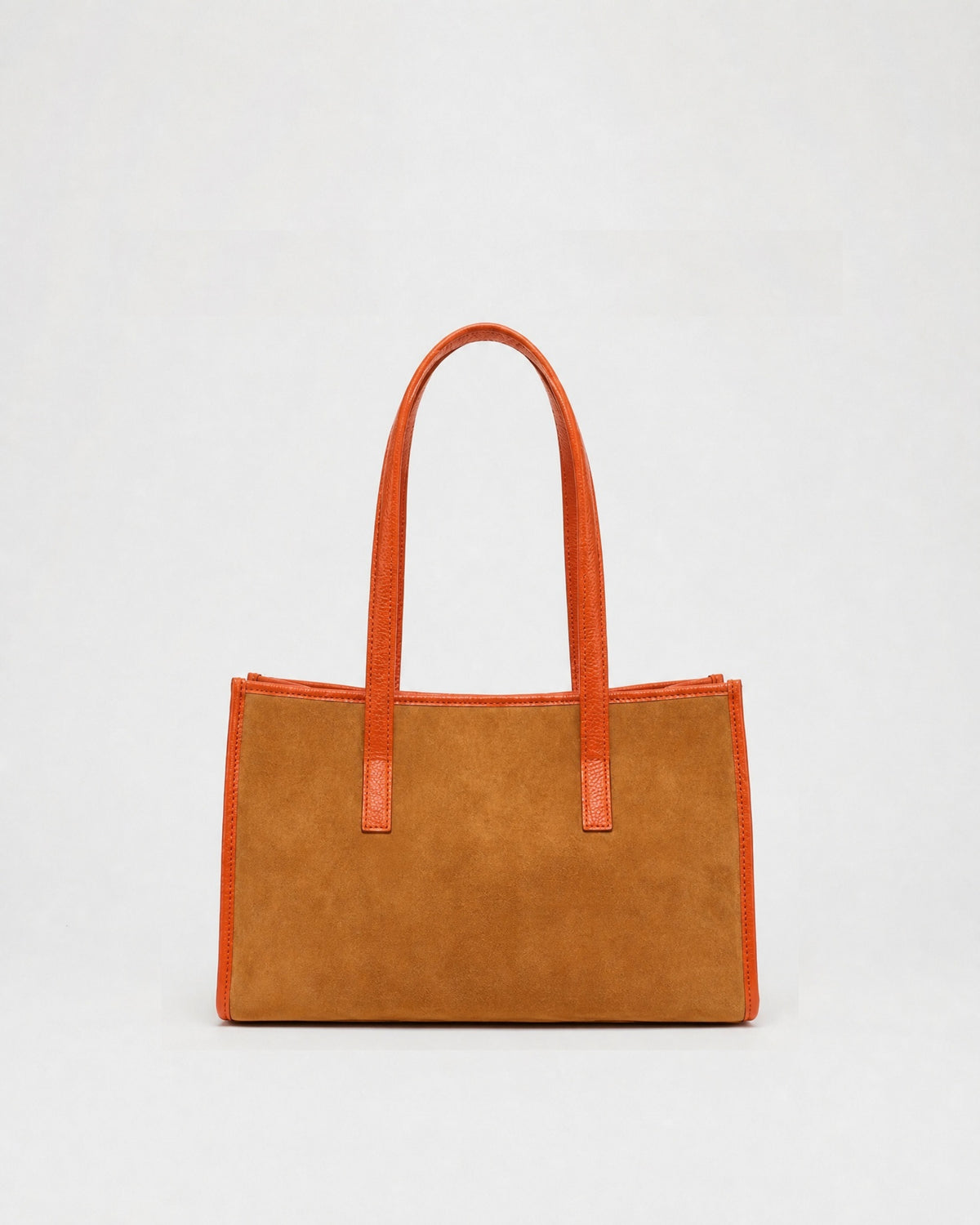 Mini Camille suede arancione