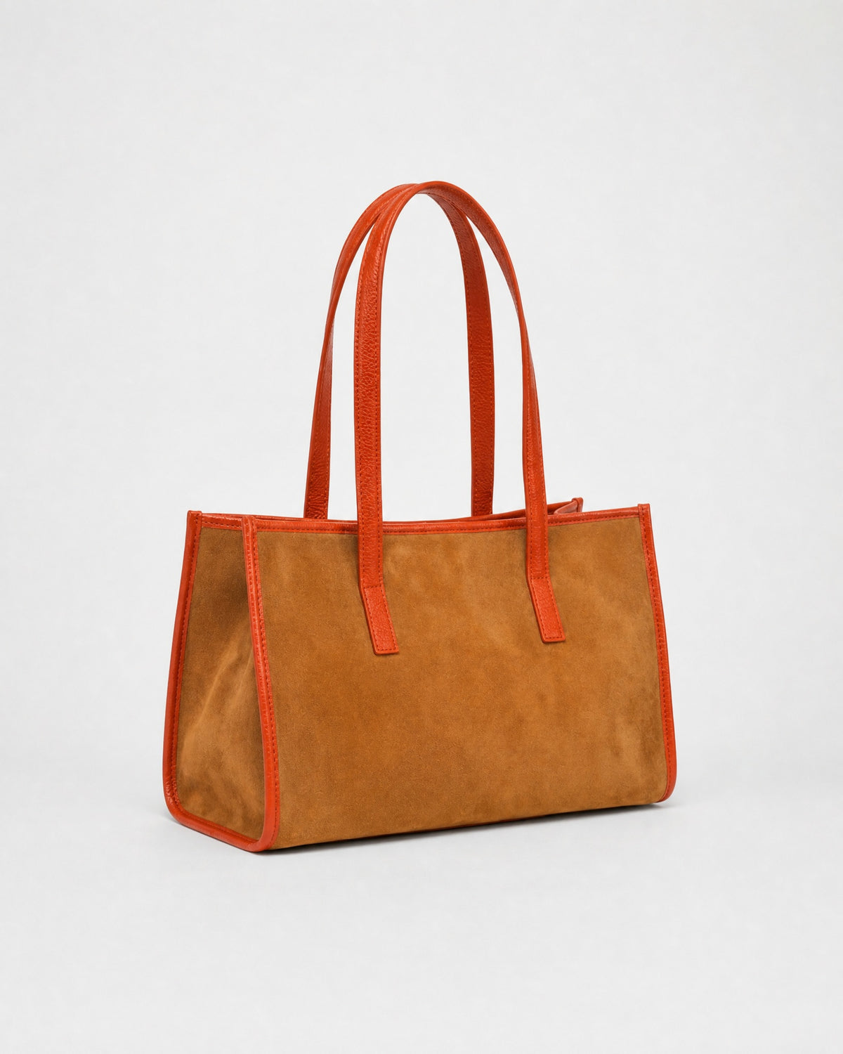 Mini Camille suede arancione