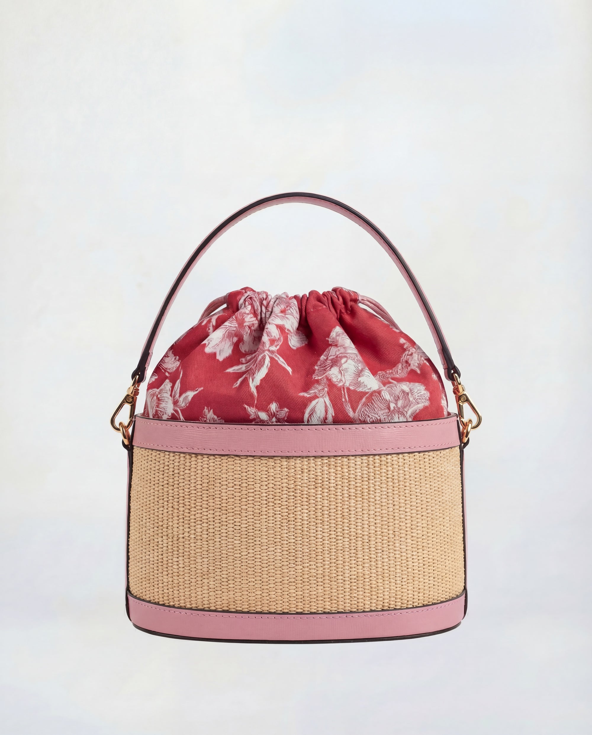 Peggy raffia pink