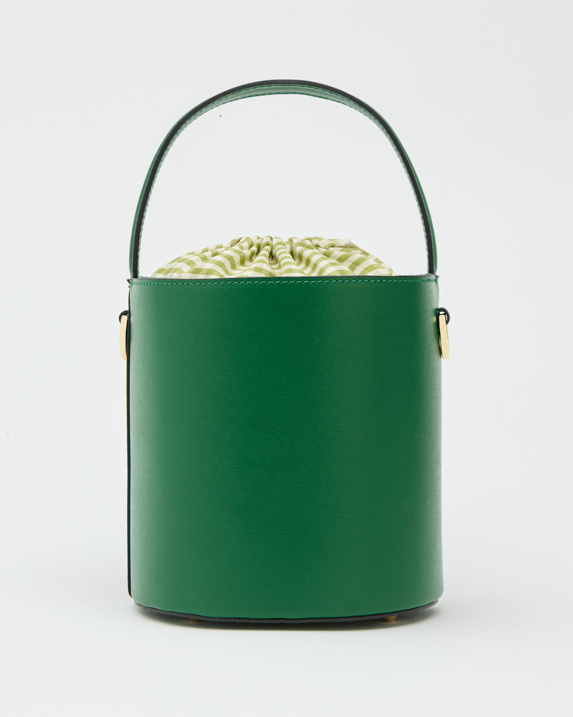 Catherine verde | chiusura Vichy verde chiaro