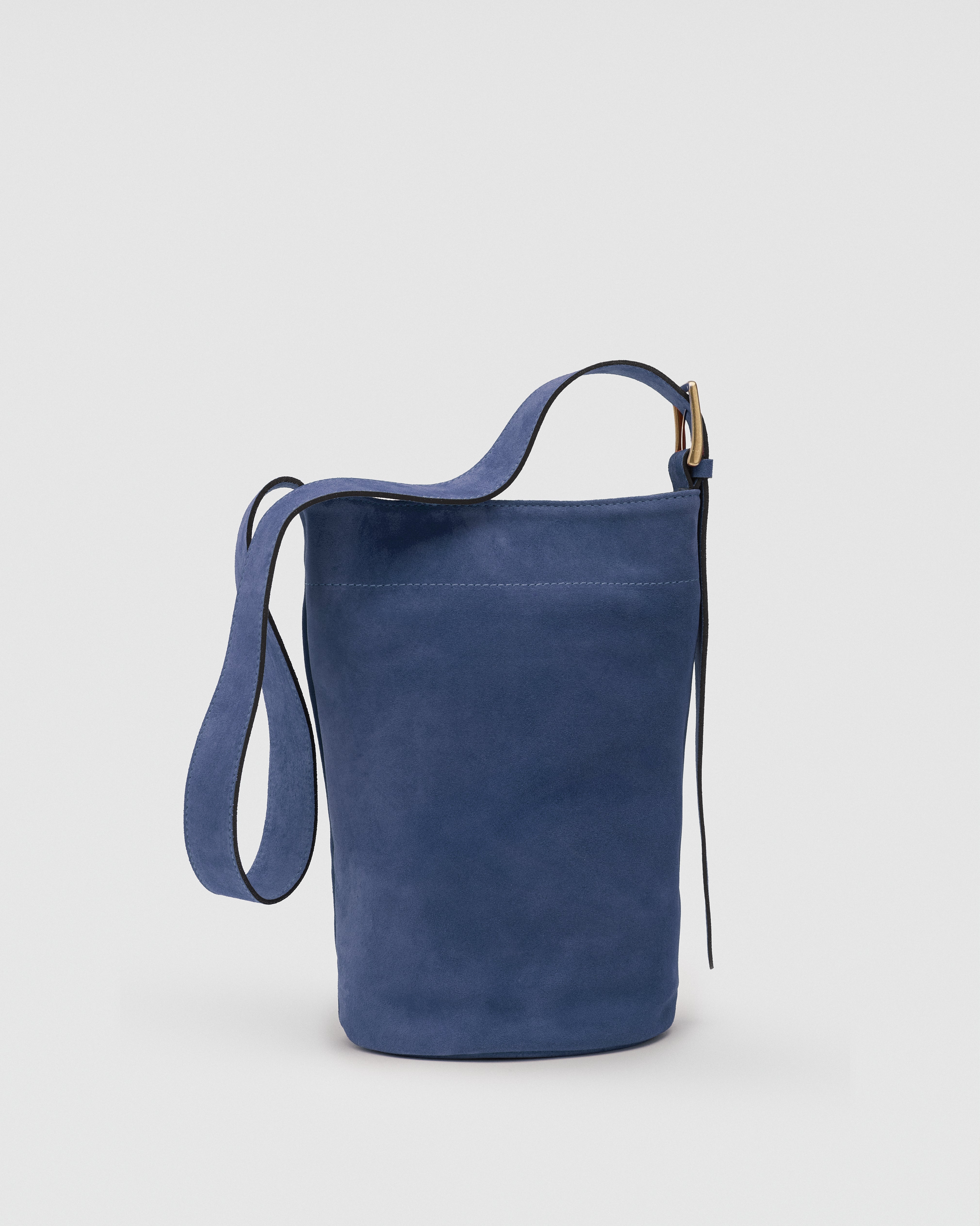 Jade suede blu
