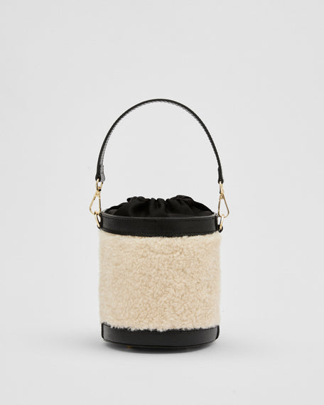 Angèle Shearling nero
