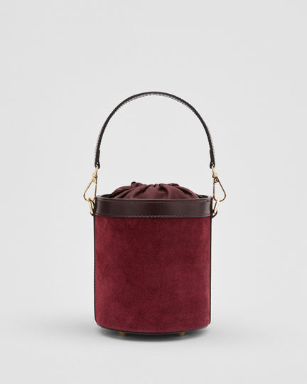 Angèle suede bordeaux