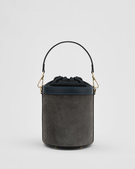 Angèle suede grigio