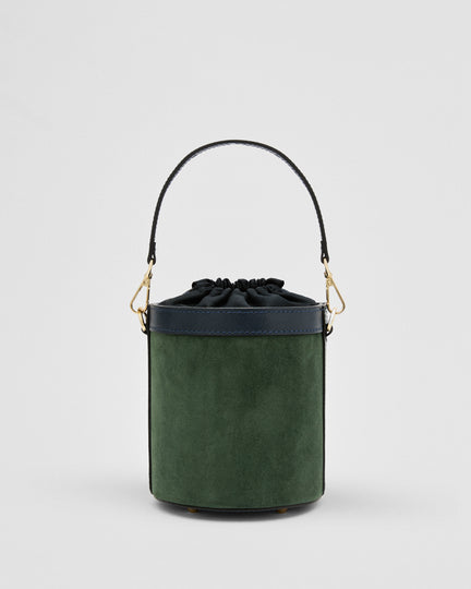Angèle suede verde blu