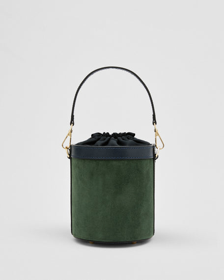Angèle suede verde blu