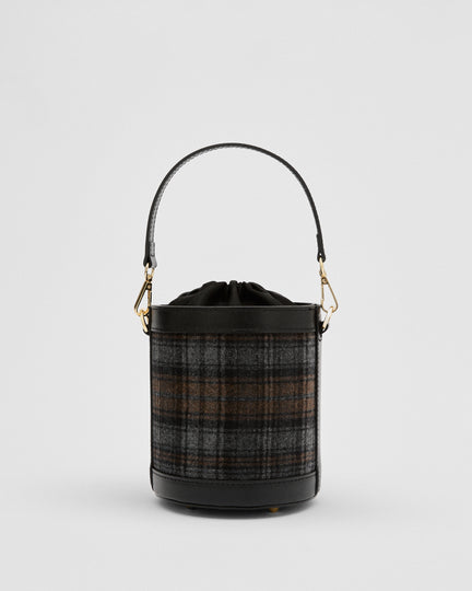 Angèle tartan nero