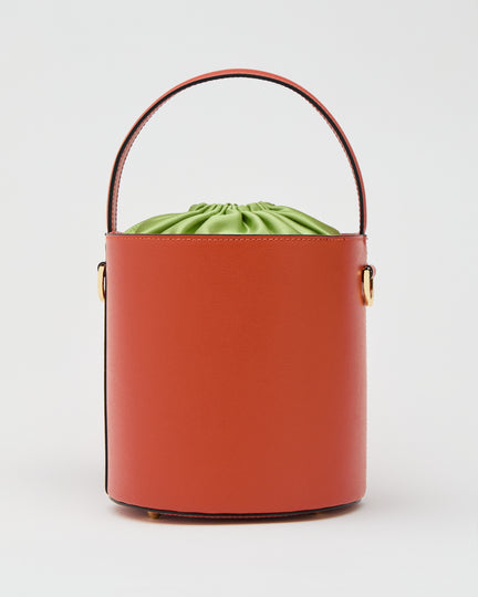 Catherine arancione | chiusura verde