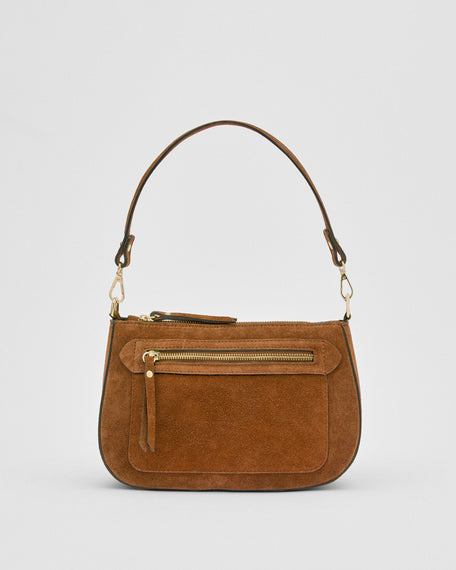 Christine suede cammello
