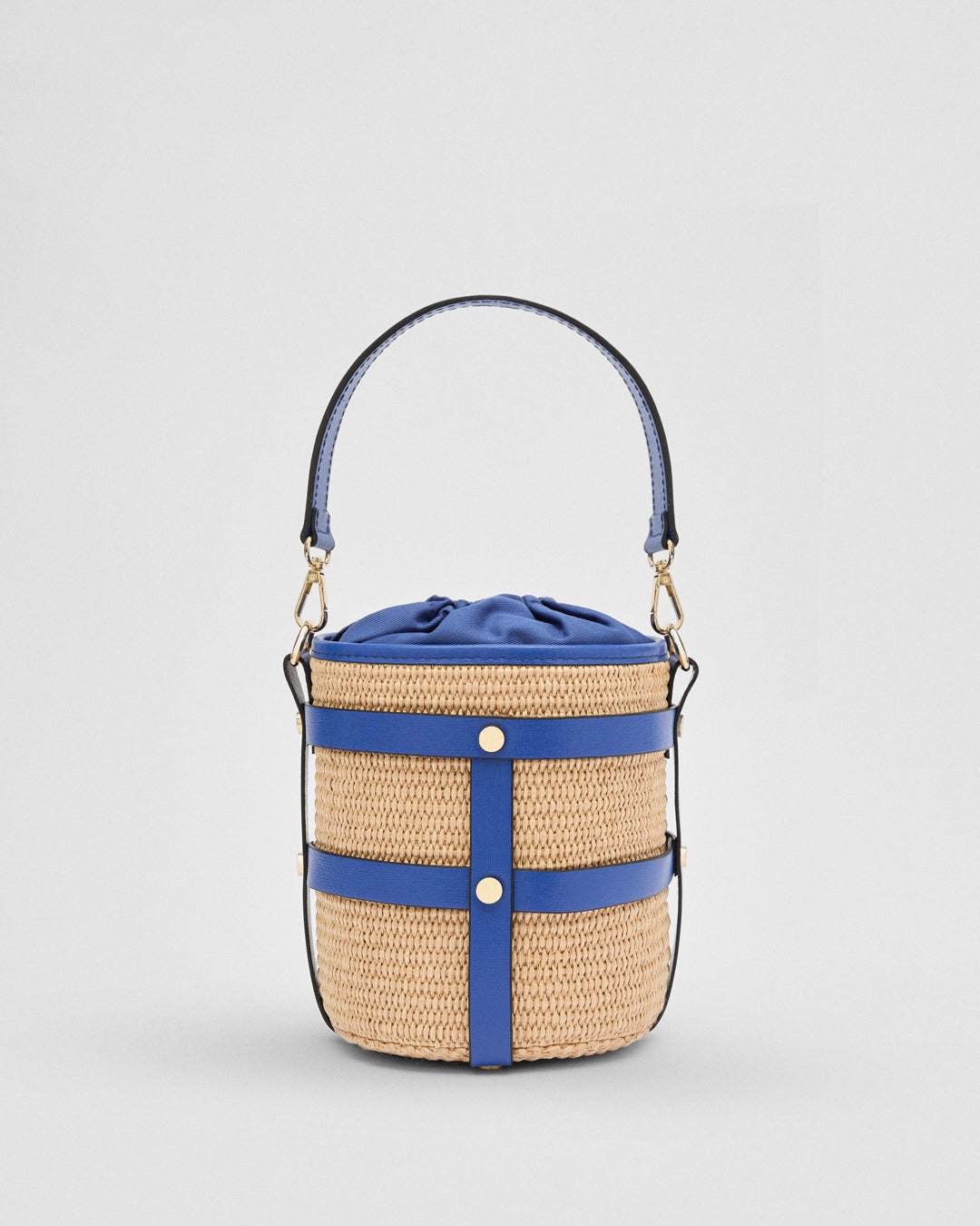 Lucie rafia blu