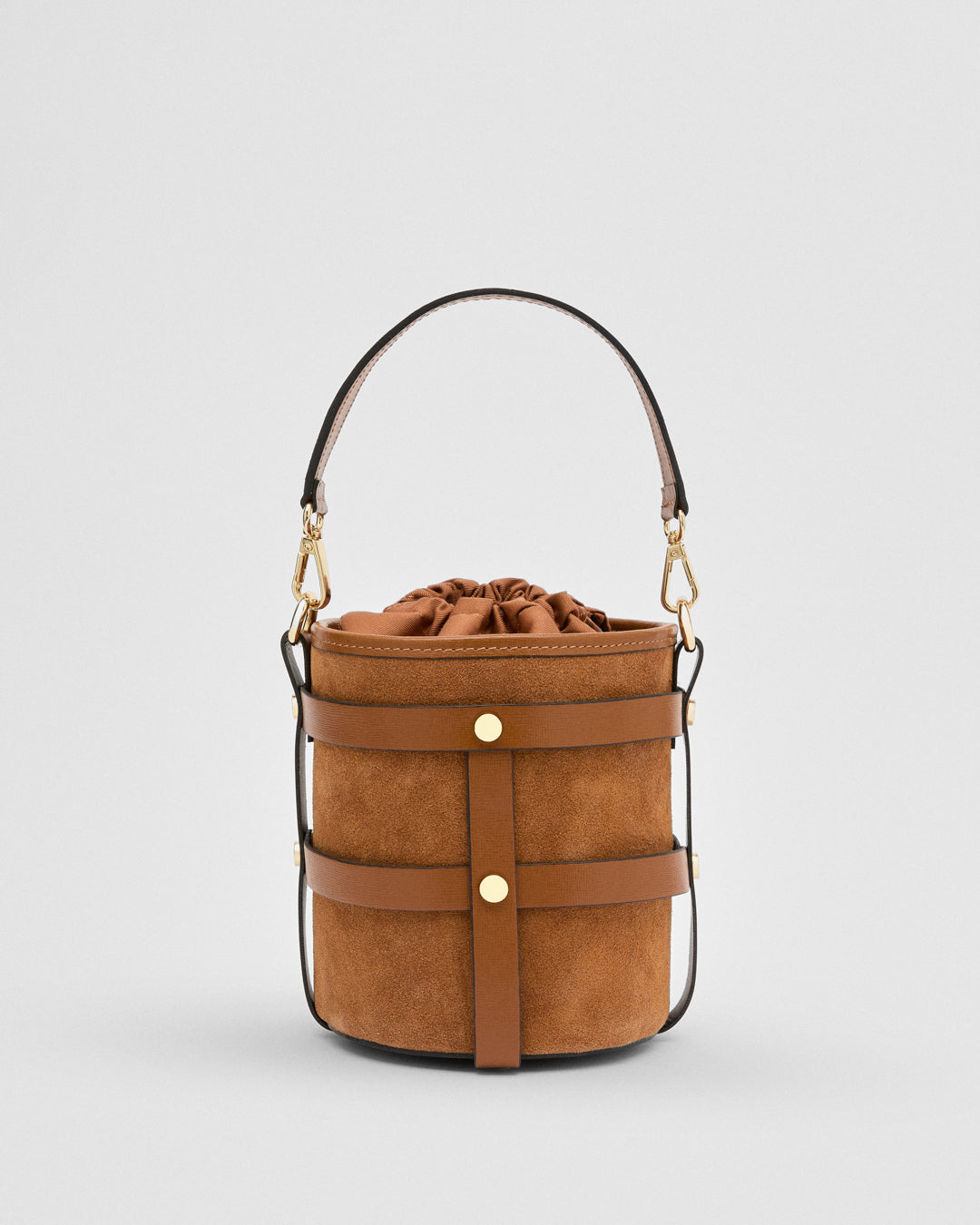 Lucie suede total cammello