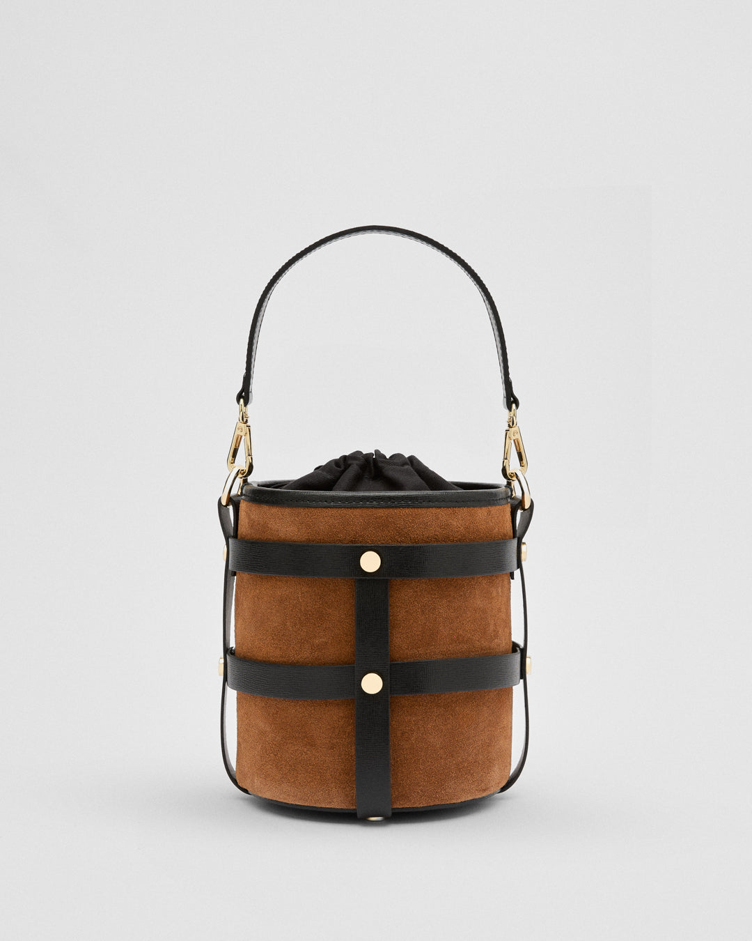 Lucie suede cammello nero