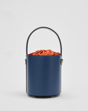 Mini Catherine blu | chiusura arancione