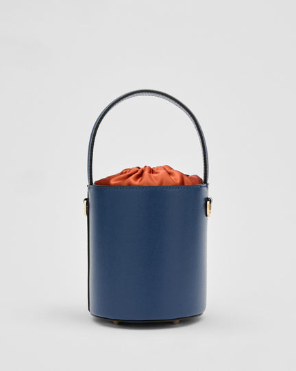 Mini Catherine blu | chiusura arancione