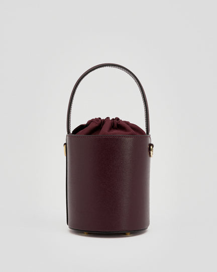 Mini Catherine bordeaux | chiusura bordeaux