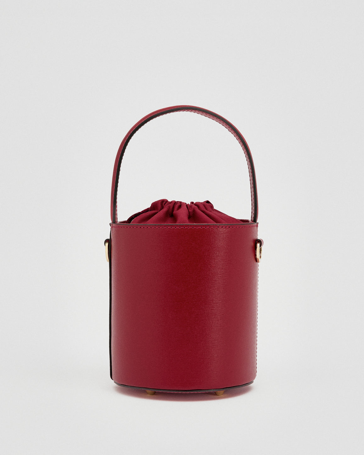 Mini Catherine burgundy | chiusura burgundy
