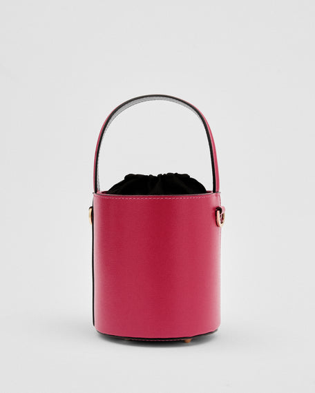 Mini Catherine fucsia | chiusura nera