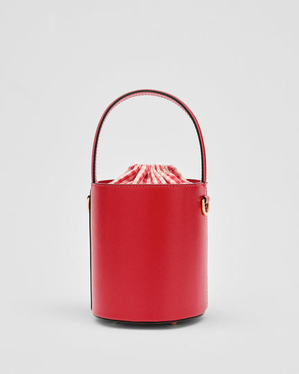 Mini Catherine rosso | chiusura Vichy rosso