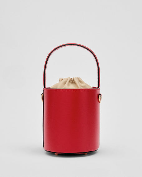 Mini Catherine rosso | chiusura panna