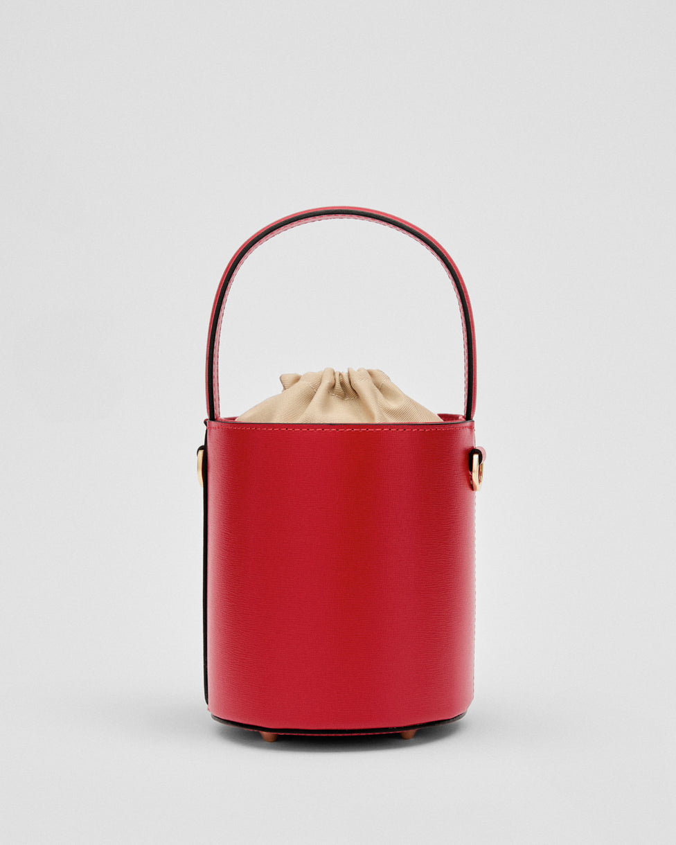 Mini Catherine rosso | chiusura panna