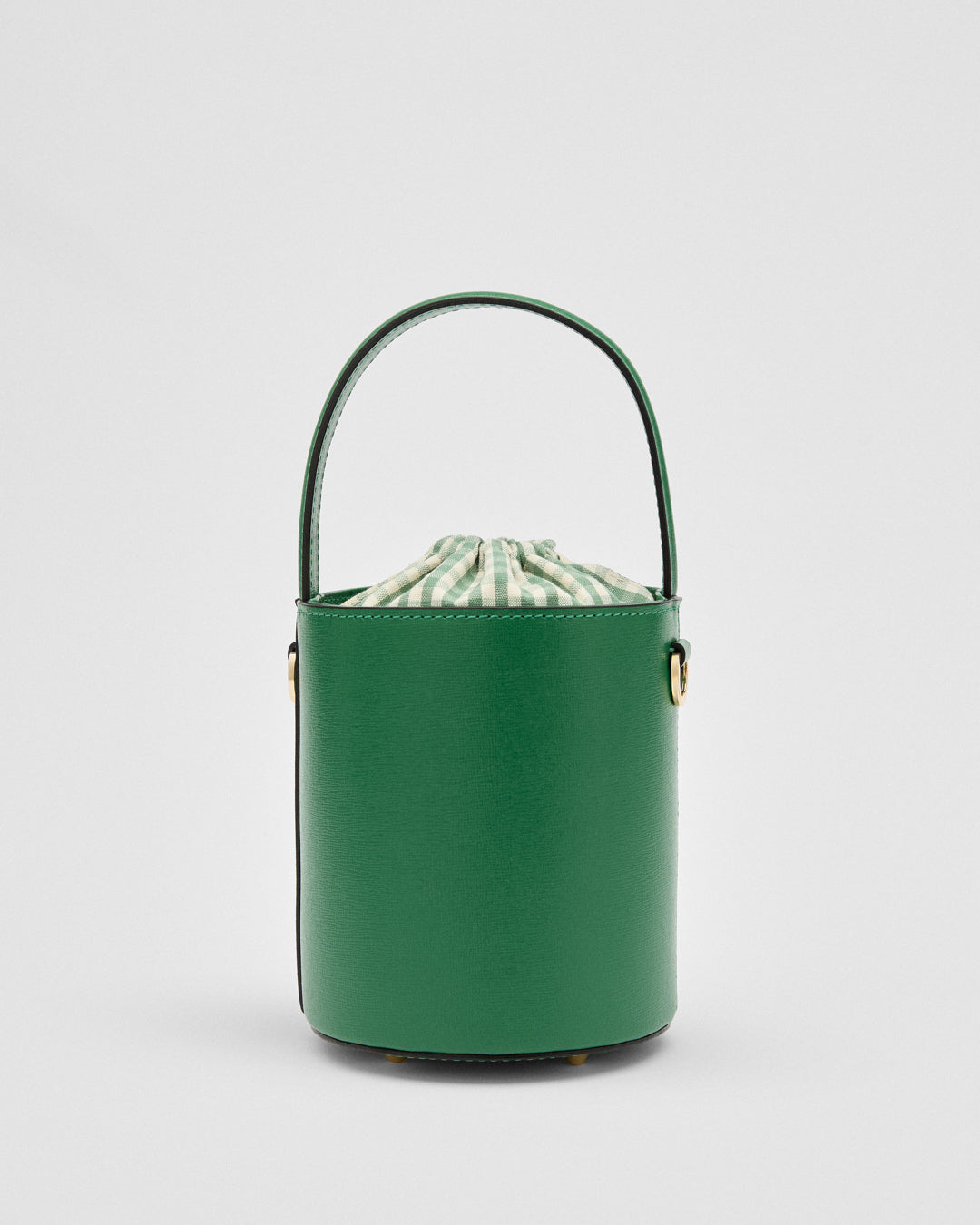 Mini Catherine verde | chiusura Vichy verde