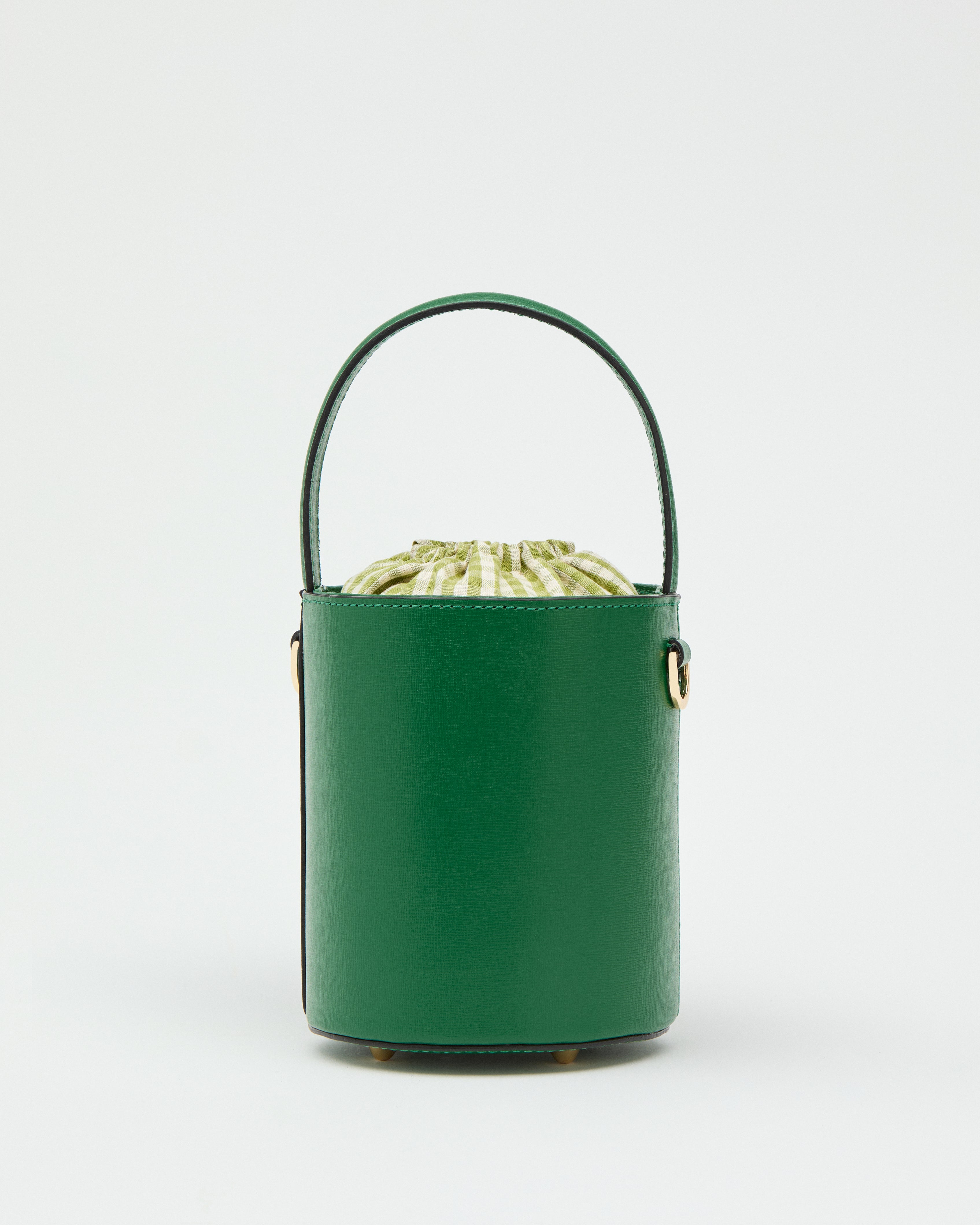 Mini Catherine verde | chiusura Vichy verde chiaro