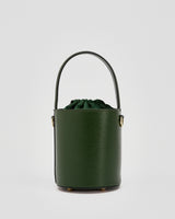 Mini Catherine verde | chiusura velluto verde