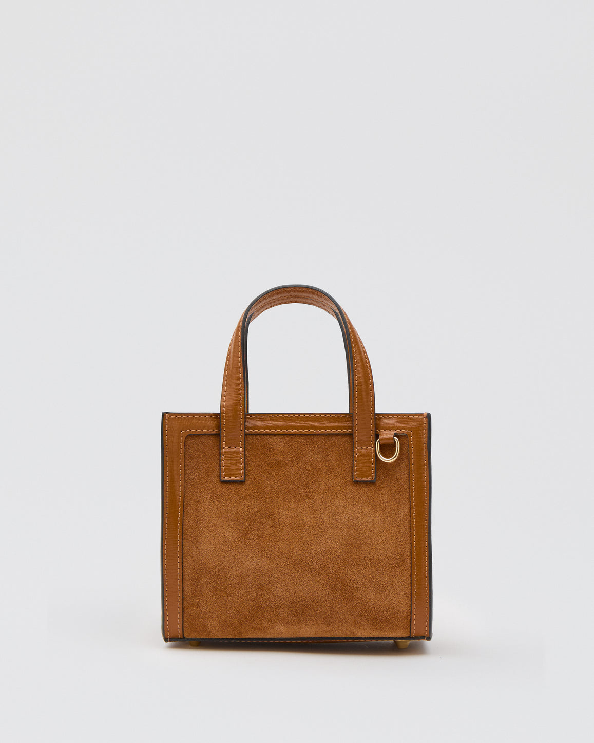 Mini Sophie suede cammello