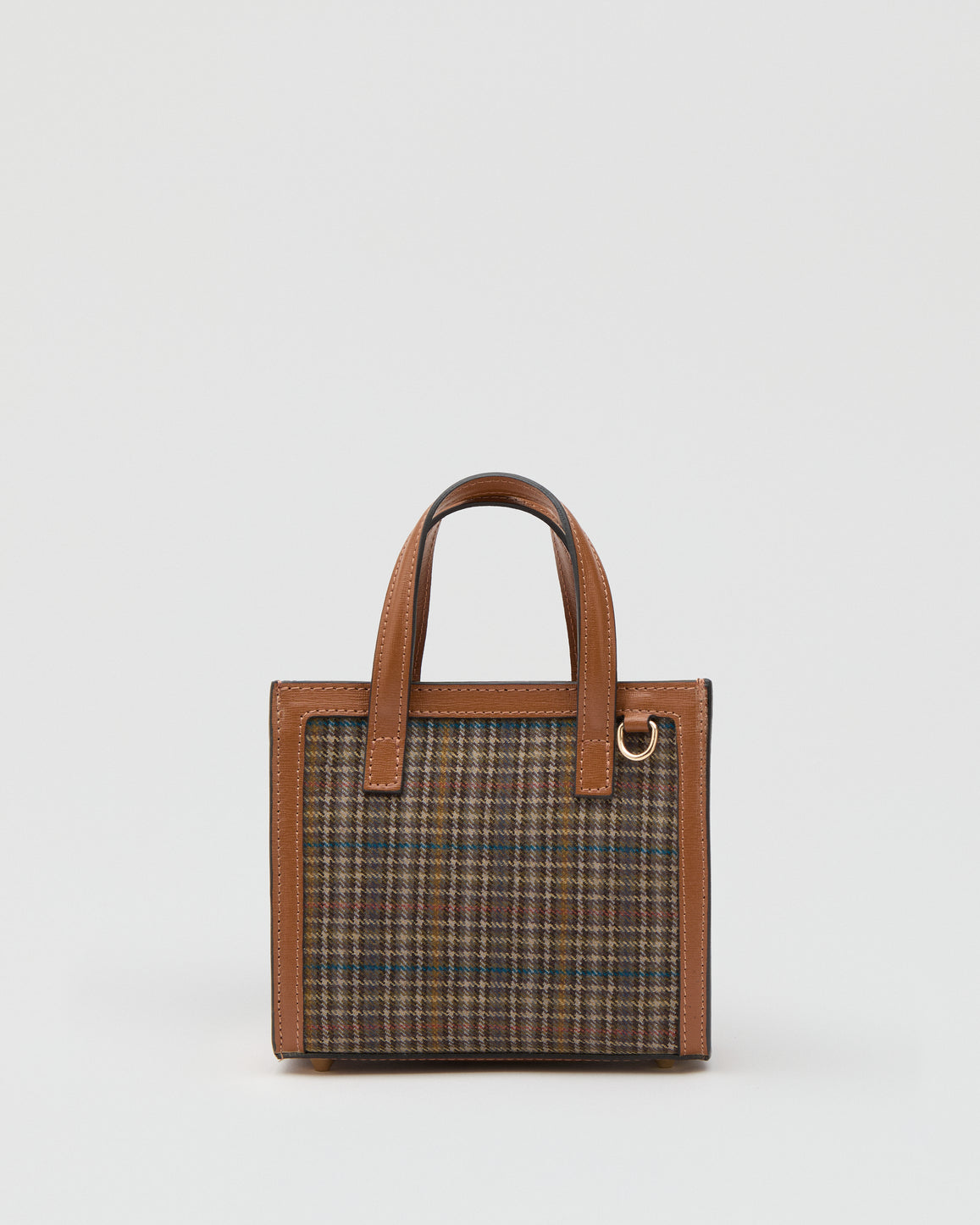 Mini Sophie tartan cammello