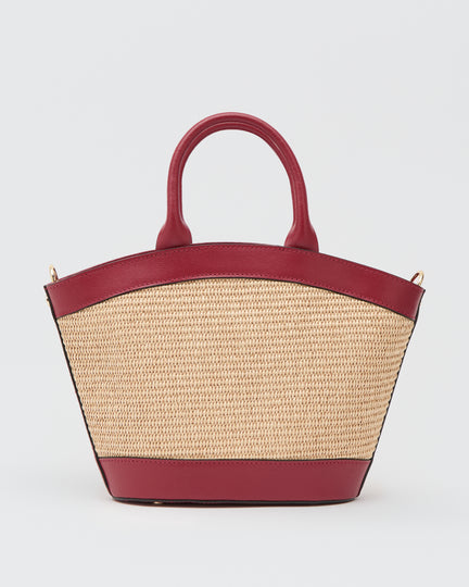 Mini Victoire rafia rosso