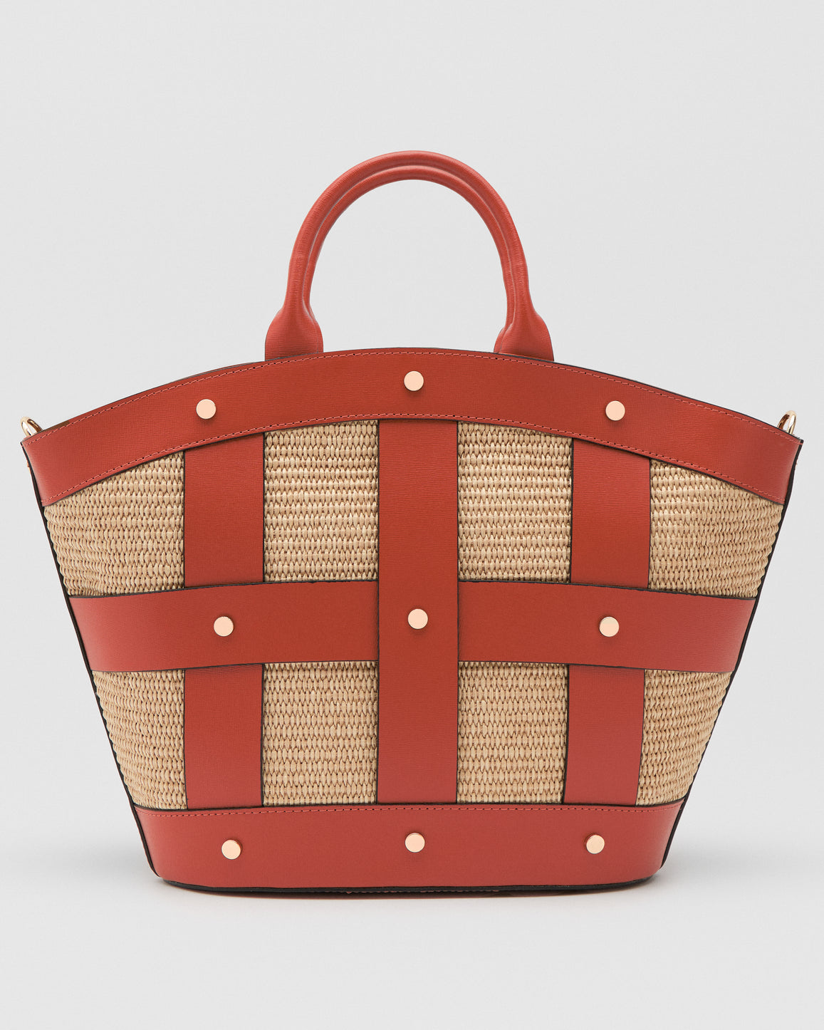 Victoire stud rafia arancione