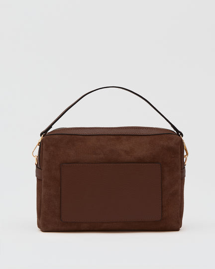 Virginie maxi suede marrone