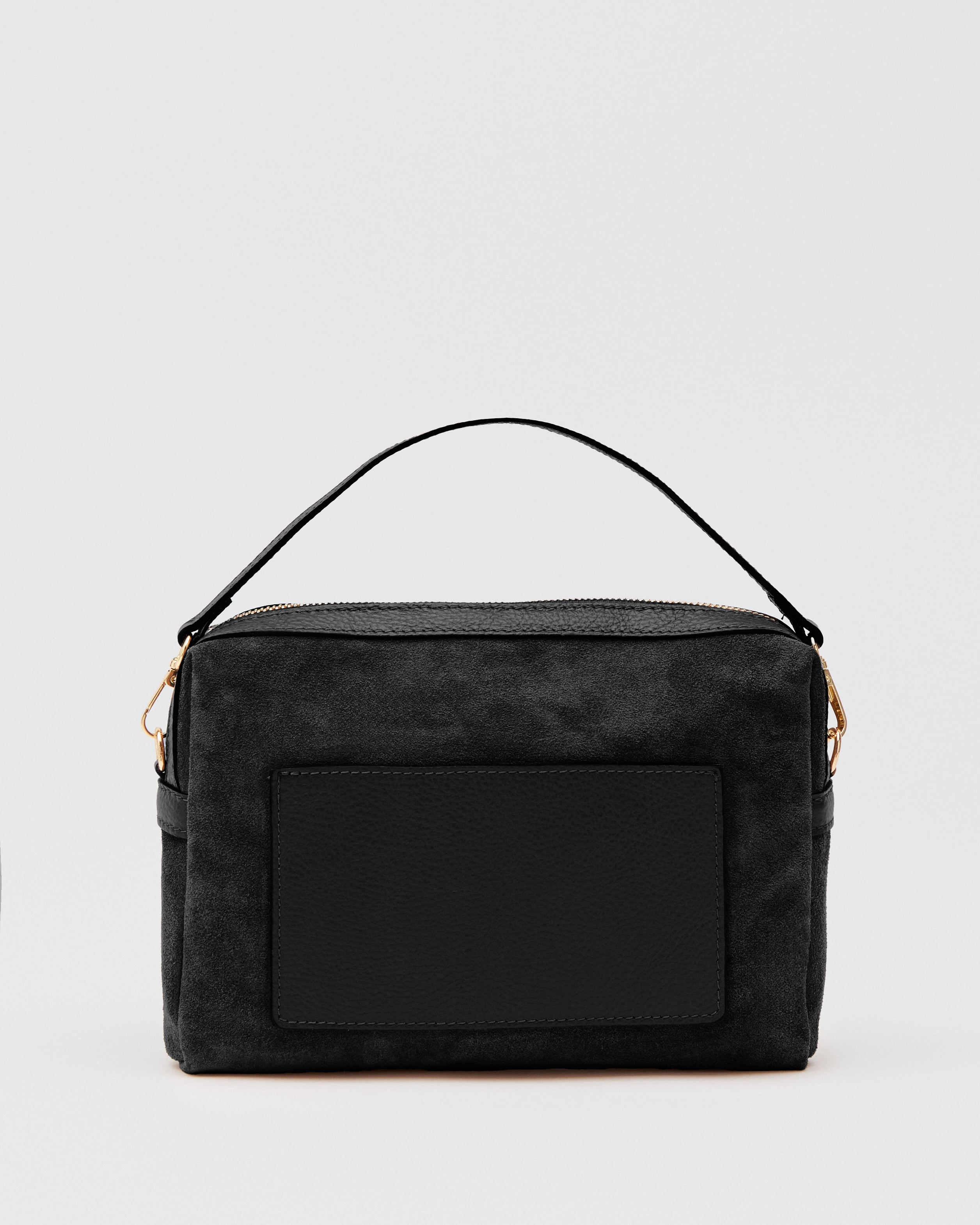 Virginie maxi suede nero