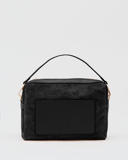 Virginie maxi suede nero