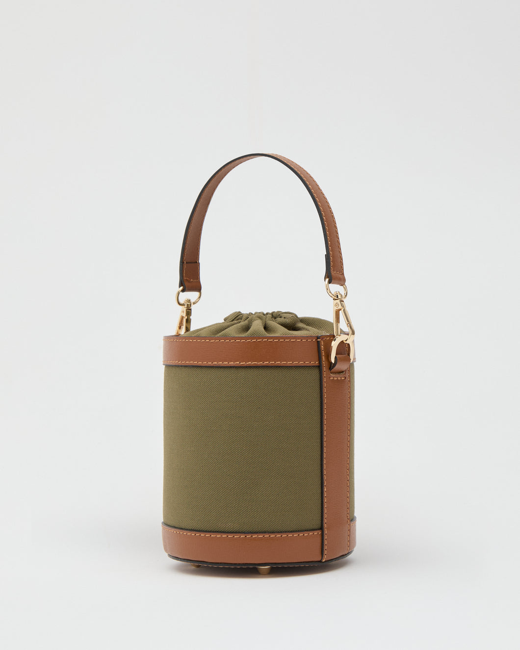 Angèle canvas verde cammello