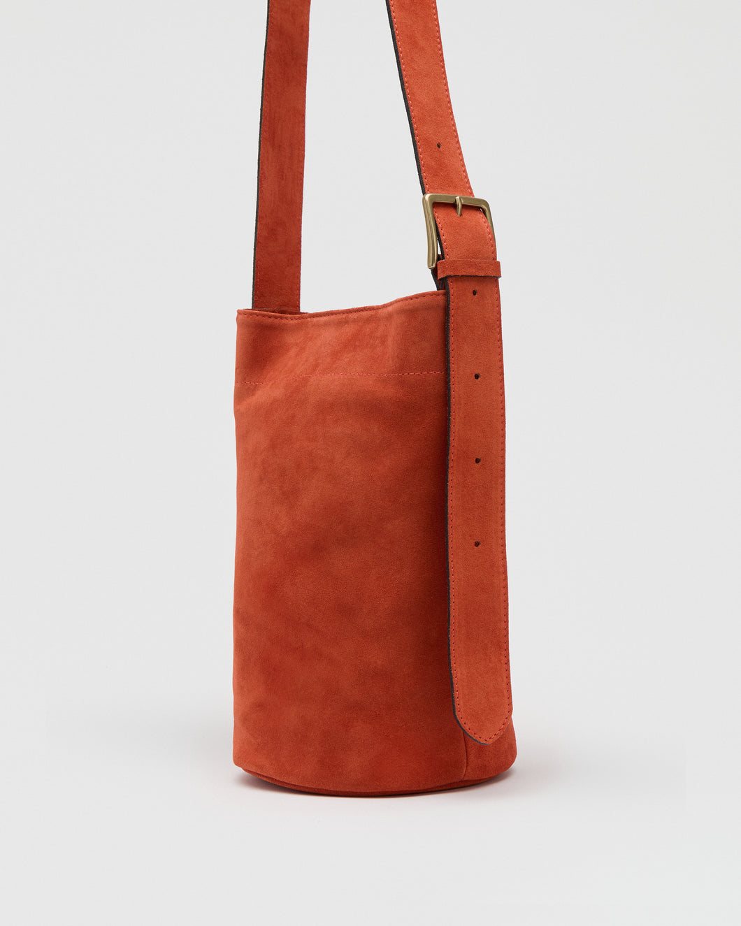 Jade suede arancione