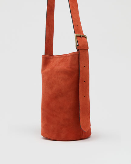 Jade suede arancione