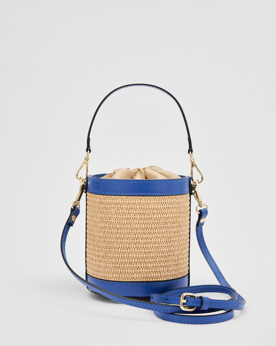 Angèle rafia blu