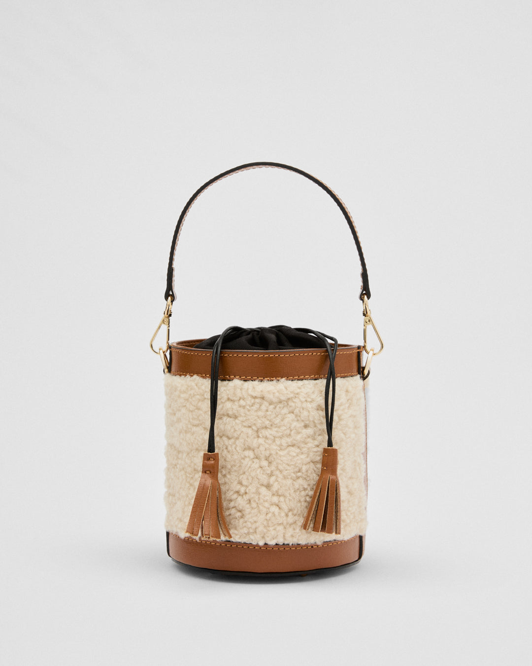 Angèle Shearling cammello